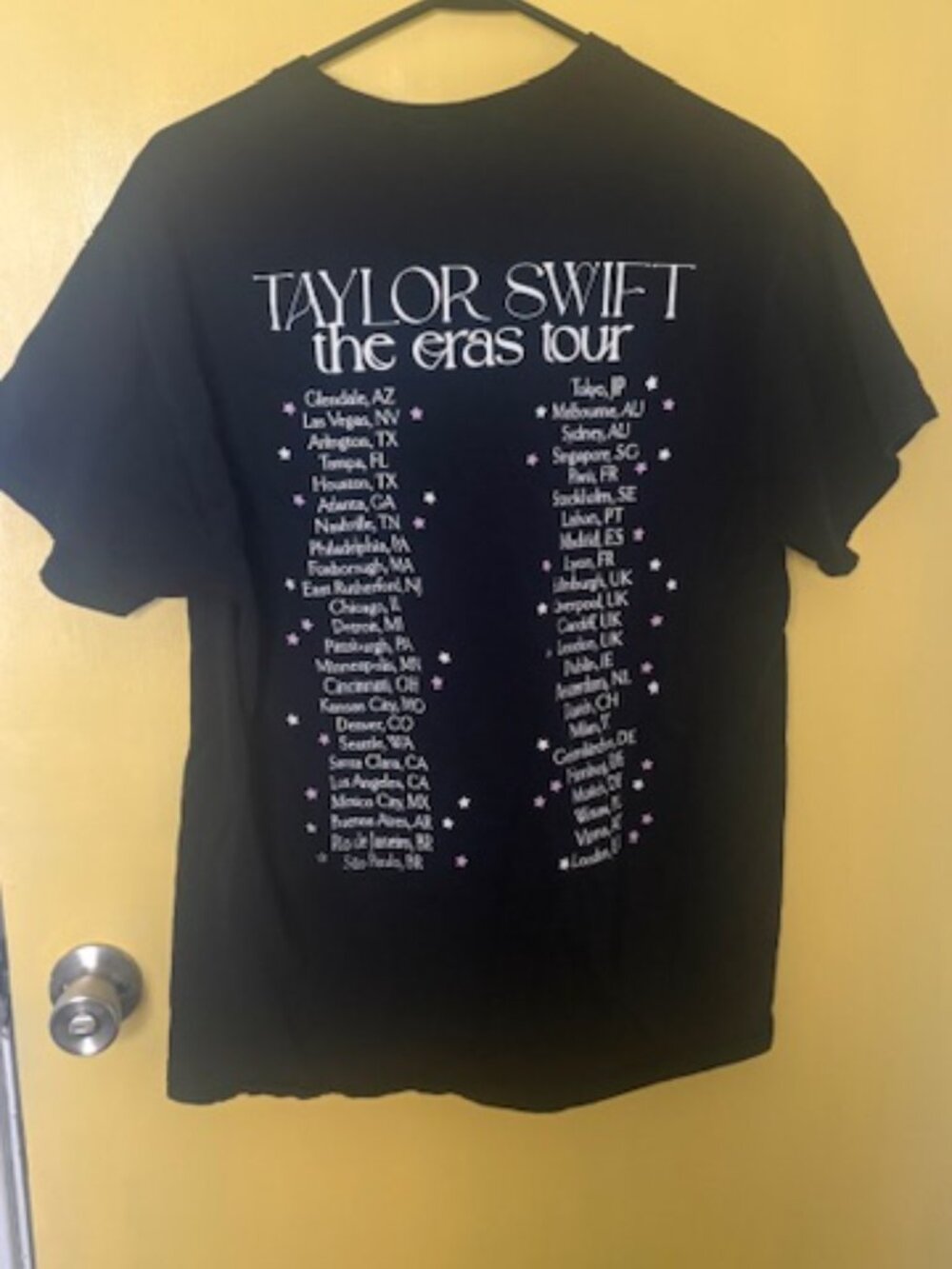 Taylor Swift Eras Tour T-Shirt- Live Photo Karma Jacket - Picture 2 of 3
